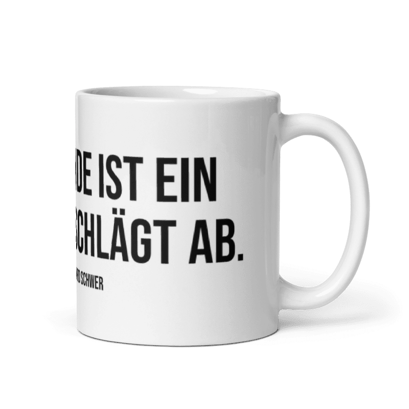 Dividende ist ein Golfer - Tasse