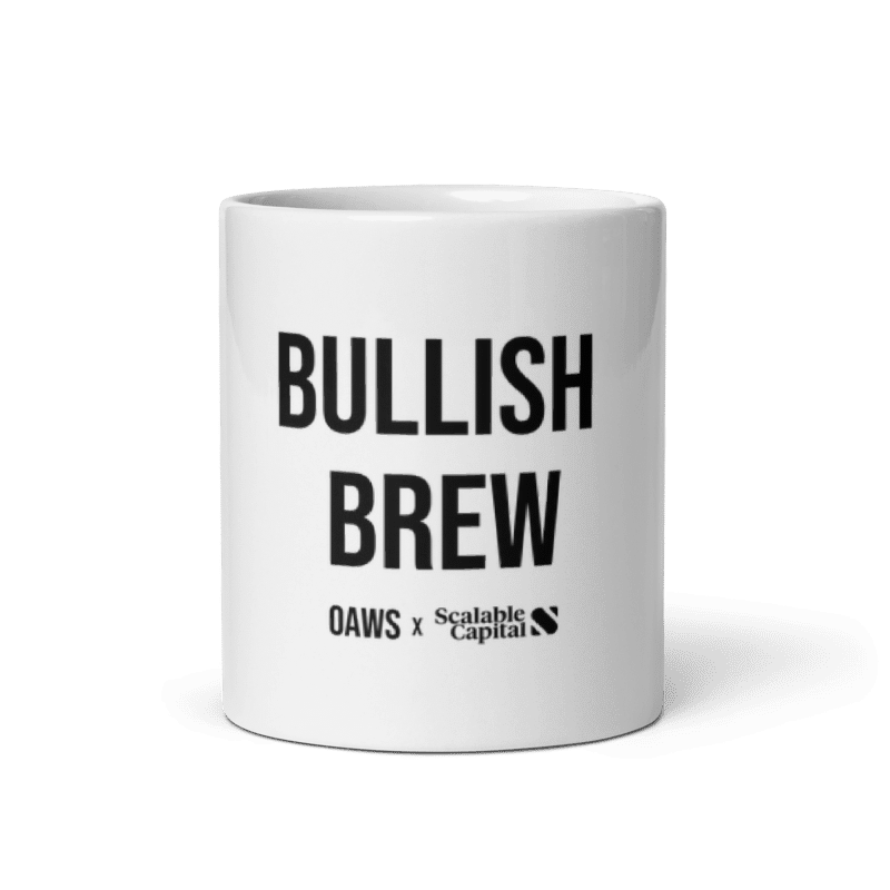 Bullish Brew - Limited Edition x Scalable Capital - Tasse