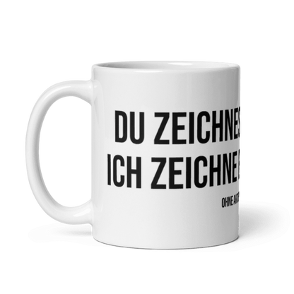 Mandalas zeichnen - Tasse
