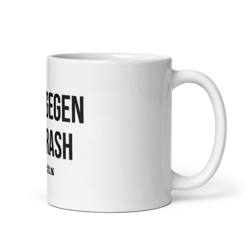 Wirkt gegen Crash - Limited Edition x Scalable Capital - Tasse