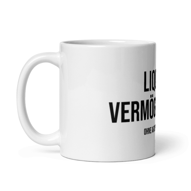 Liquider Vermögenswert - Tasse
