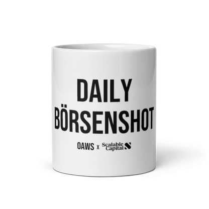 Daily Börsenshot - Limited Edition x Scalable Capital - Tasse